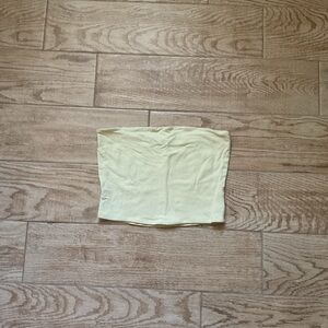 Heart & Hips Cream Bandeau Top